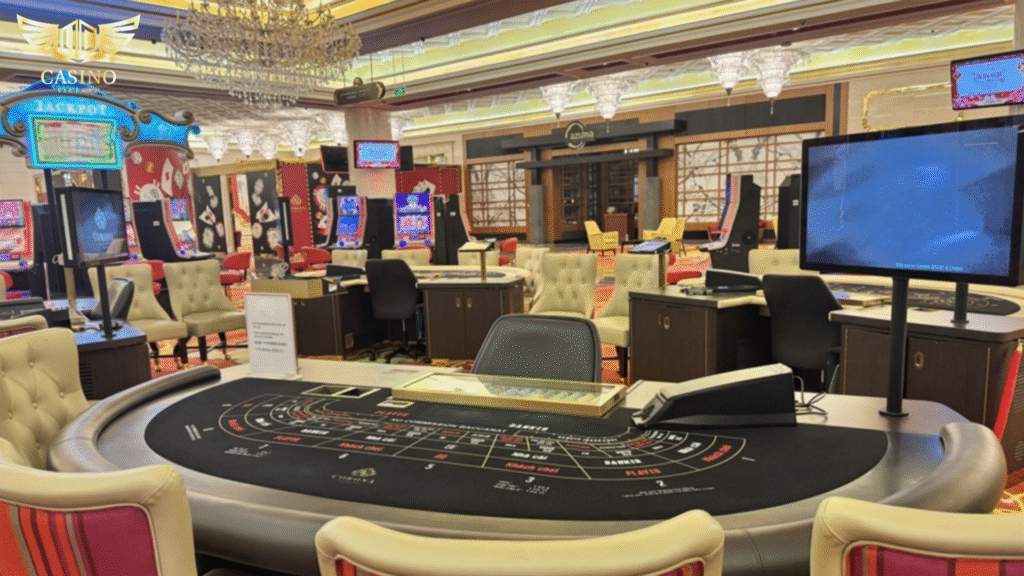 베트남 하노이 6장 바카라 전용 테이블